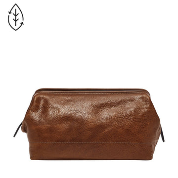 Fossil Men's Travel Leather Shave Kit -  MLG0724222