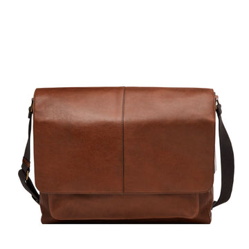 KAYDEN DARK BROWN LEATHER BAG