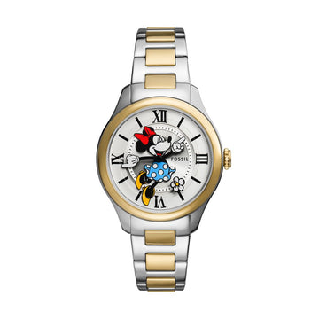 Fossil Disney Minnie Mouse x Fossil 38mm Special-Edition Classic Watch - SE1122
