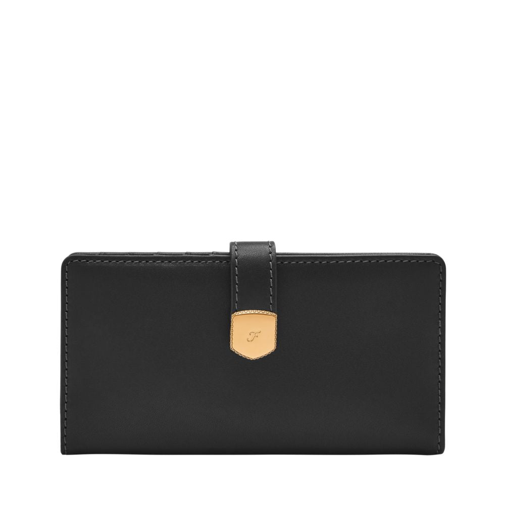 Fossil Women's Lennox Smooth Cowhide Leather Tab Bifold -  SL10036001