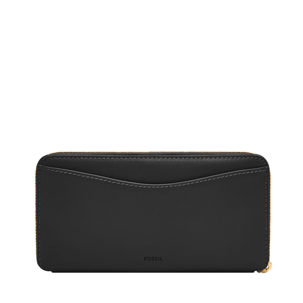 Fossil Women's Lennox Smooth Cowhide Leather Zip Continental Wallet -  SL10037001 (2)