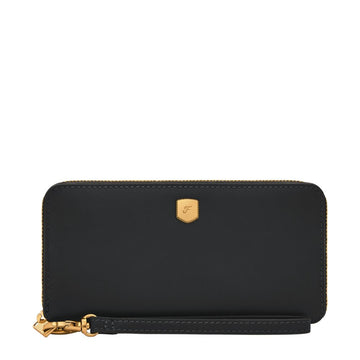 Fossil Women's Lennox Smooth Cowhide Leather Zip Continental Wallet -  SL10037001