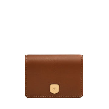 Fossil Women's Lennox Smooth Leather Small Flap Wallet - SL10065200