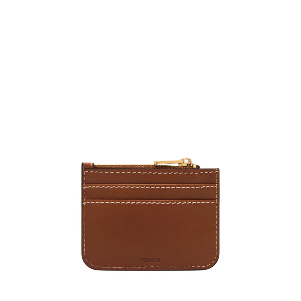 Fossil Women's Lennox Smooth Leather Zip Card Case - SL10078200 (2)