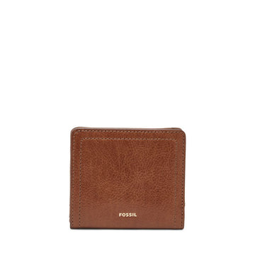 Fossil Women's Logan Leather Small RFID Bifold Wallet  -  SL7829200