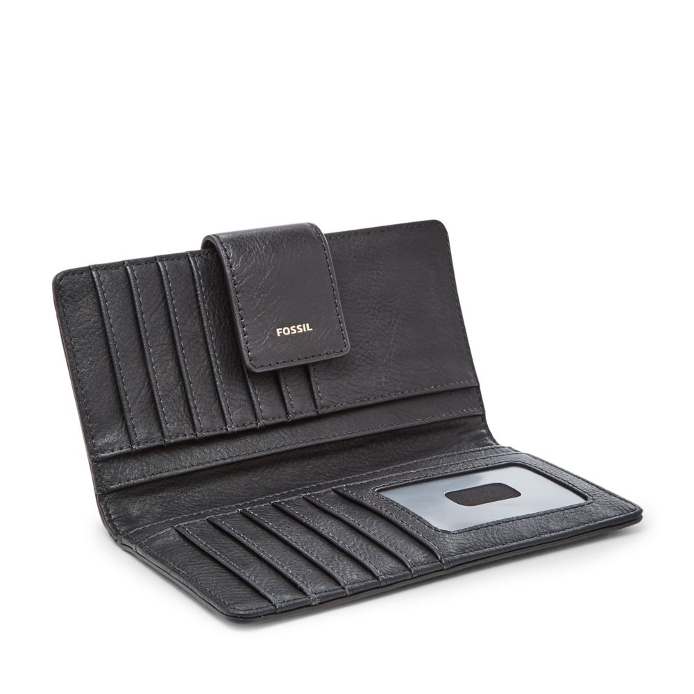 Fossil Women's Logan RFID Polyurethane Tab Clutch -  SL7830001 (1)