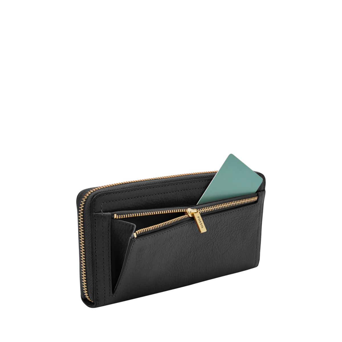 Fossil Women's Logan Polyurethane Zip Around Clutch -  SL7831001 (3)