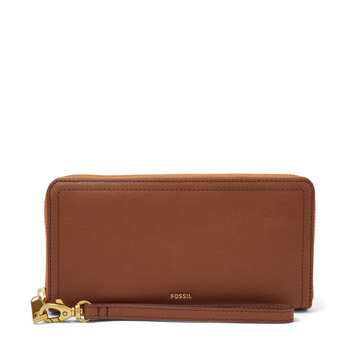 Fossil Women's Logan Polyurethane Zip Around Clutch -  SL7831200