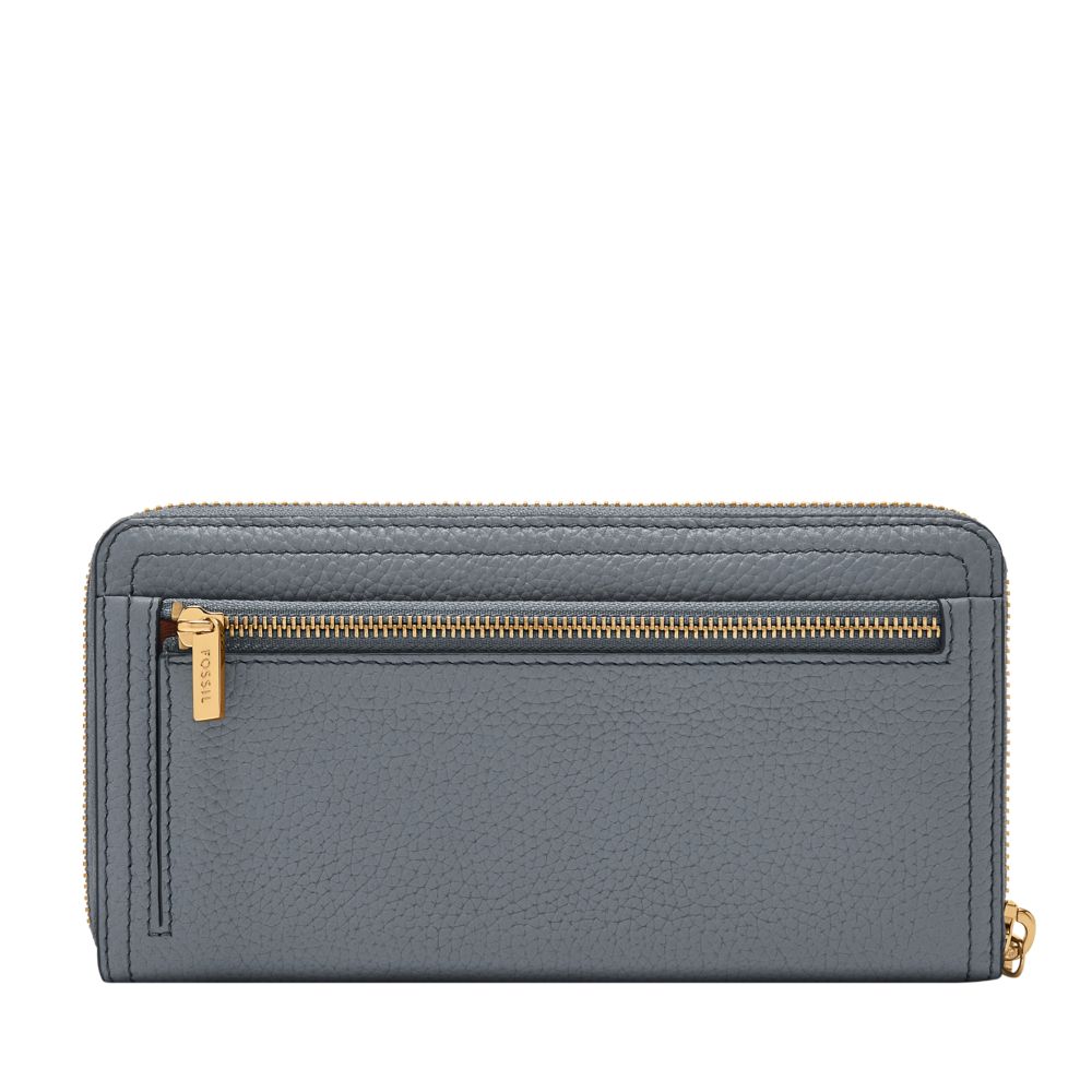 Fossil Women's Logan RFID Zip Around Clutch  -  SL7831450 (3)