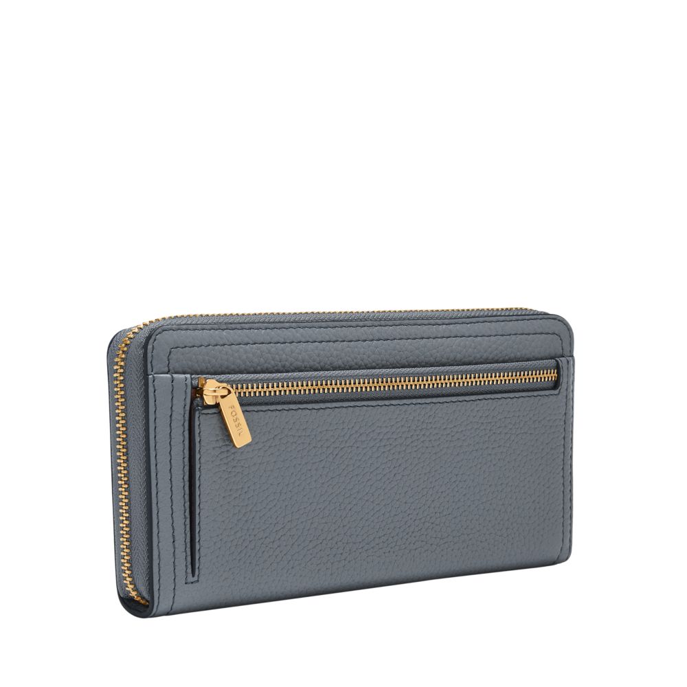 Fossil Women's Logan RFID Zip Around Clutch  -  SL7831450 (2)