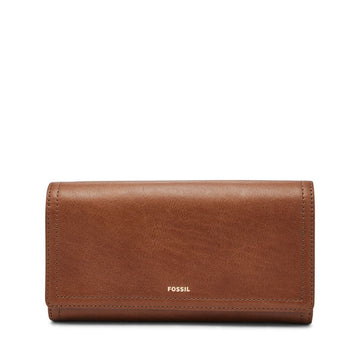 Fossil Women's Logan Polyurethane Flap Clutch -  SL7833200