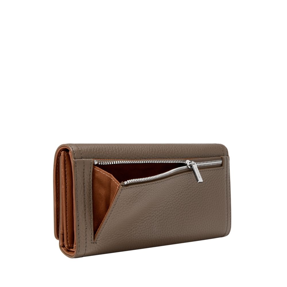 Fossil Women's Logan RFID Flap Clutch -  SL7833793 (4)