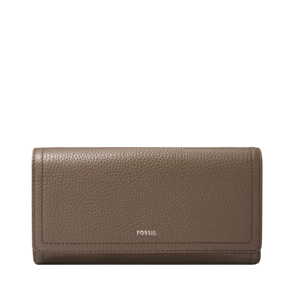 Fossil Women's Logan RFID Flap Clutch -  SL7833793
