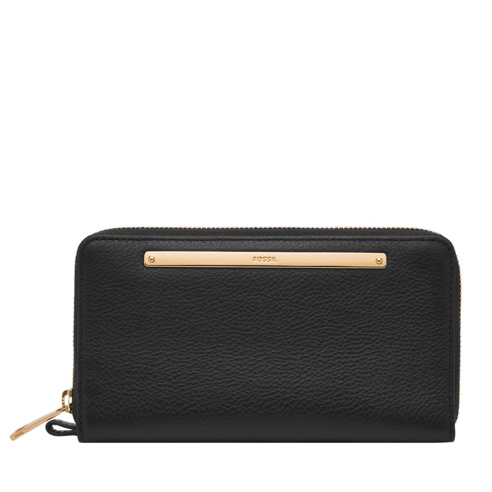Fossil Women's Liza Eco Leather Zip Around Clutch -  SL7878G001