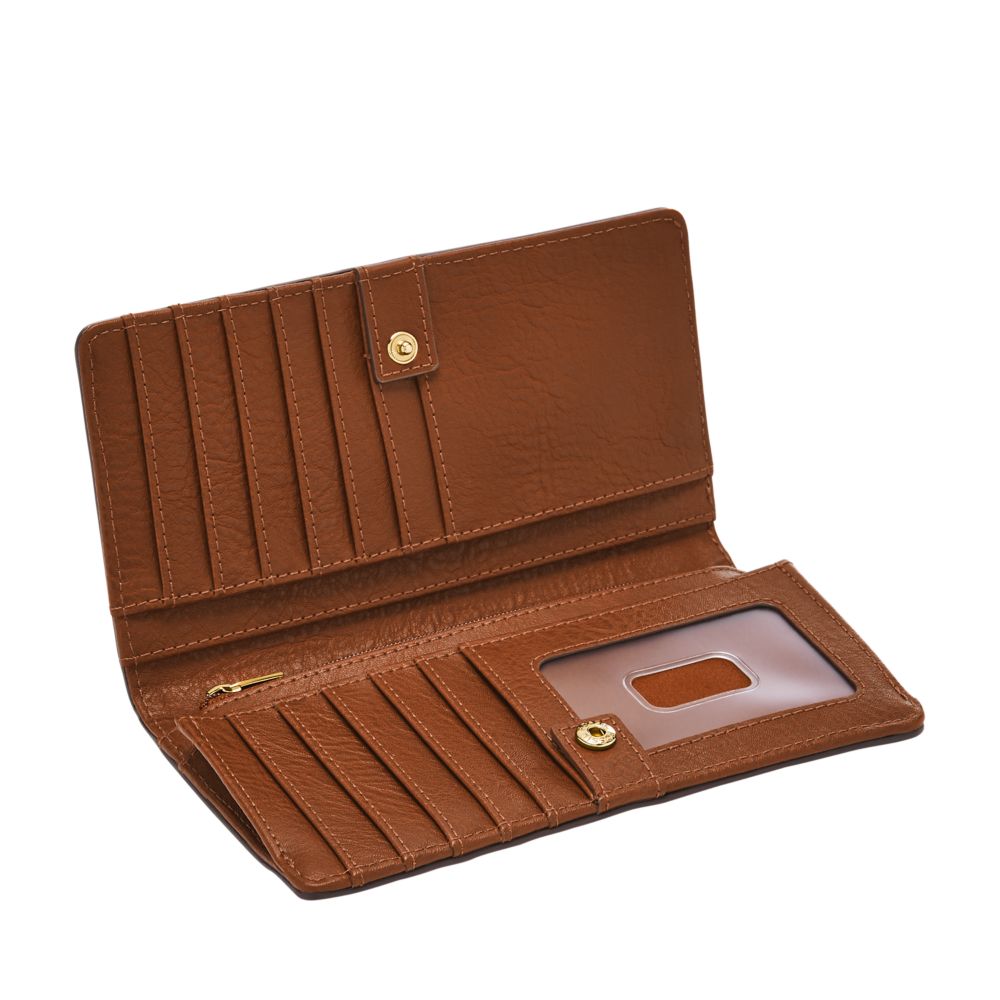Fossil Women's Liza Eco Leather Slim Bifold -  SL7891G200
