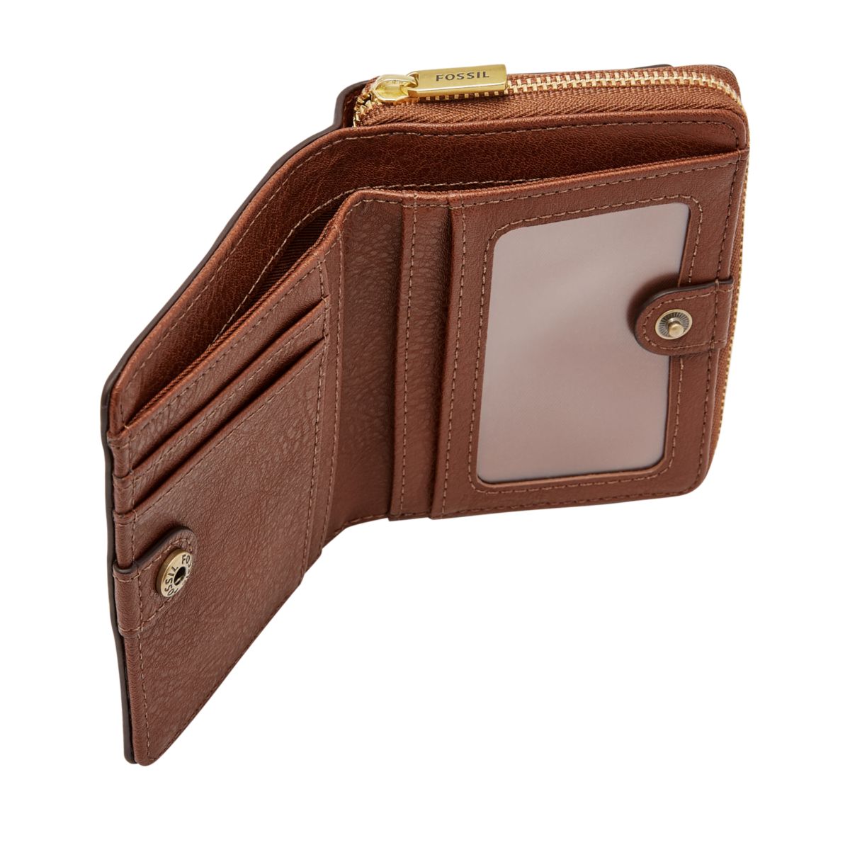 Fossil Women's Logan RFID Leather Mini Multifunction -  SL7923200 (1)