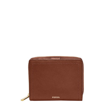 Fossil Women's Logan RFID Leather Mini Multifunction -  SL7923200