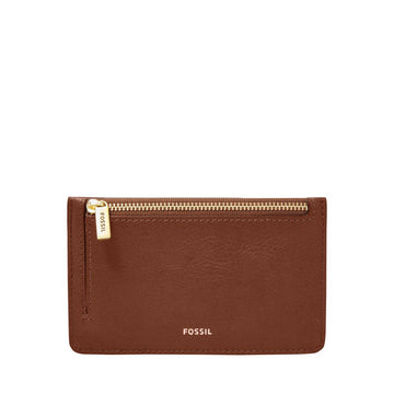 Fossil Women's Logan Leather Card Case - SL7925200