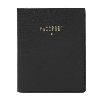Fossil Women's Travel RFID Eco Leather Passport Case -  SLG1499001