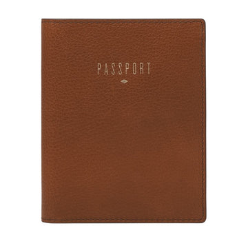 Fossil Women's Travel RFID Eco Leather Passport Case -  SLG1499200