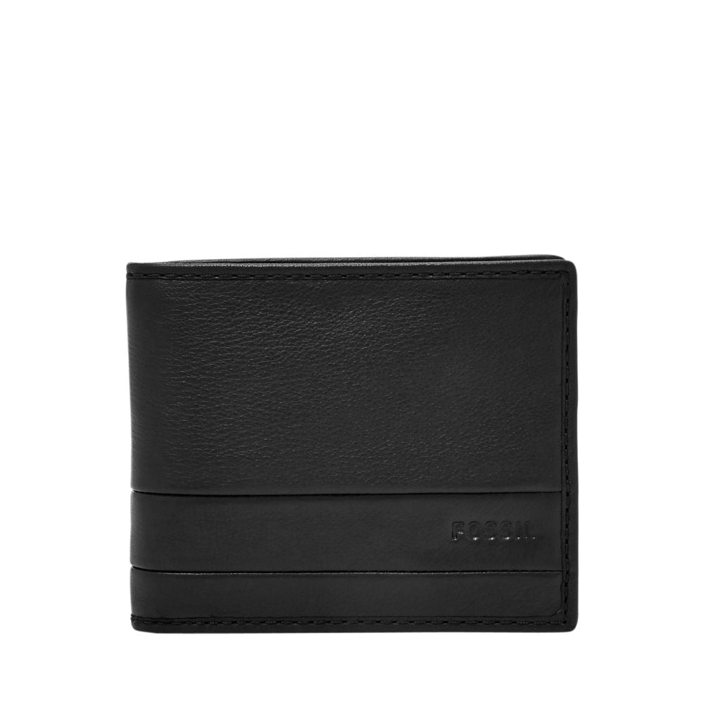 LUFKIN BIFOLD BLACK LEATHER