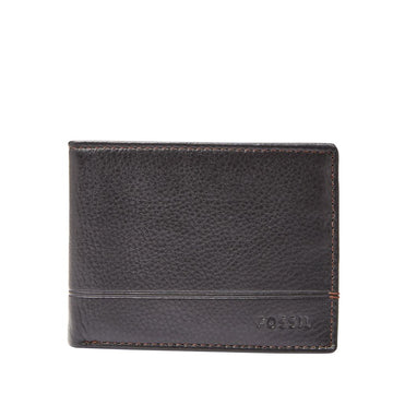 BROOKS BLK LTH BIFOLD/FLIP ID