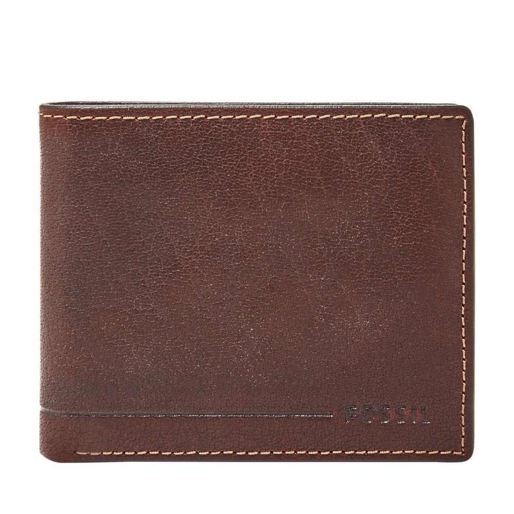 ALLEN TAN LEATHER TRAVELER