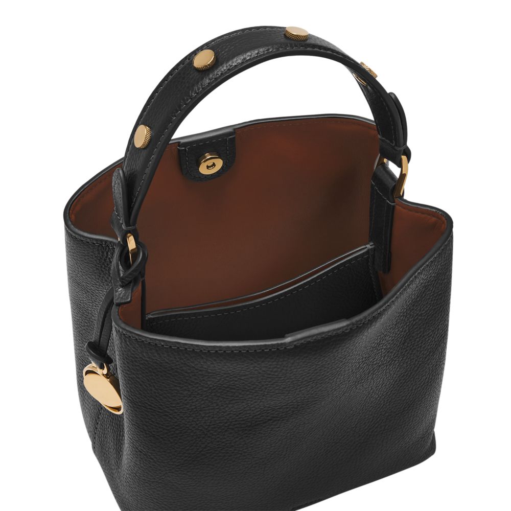 Fossil Women's Jessie LiteHide™ Leather Small Bucket Crossbody -  ZB11002001 (1)