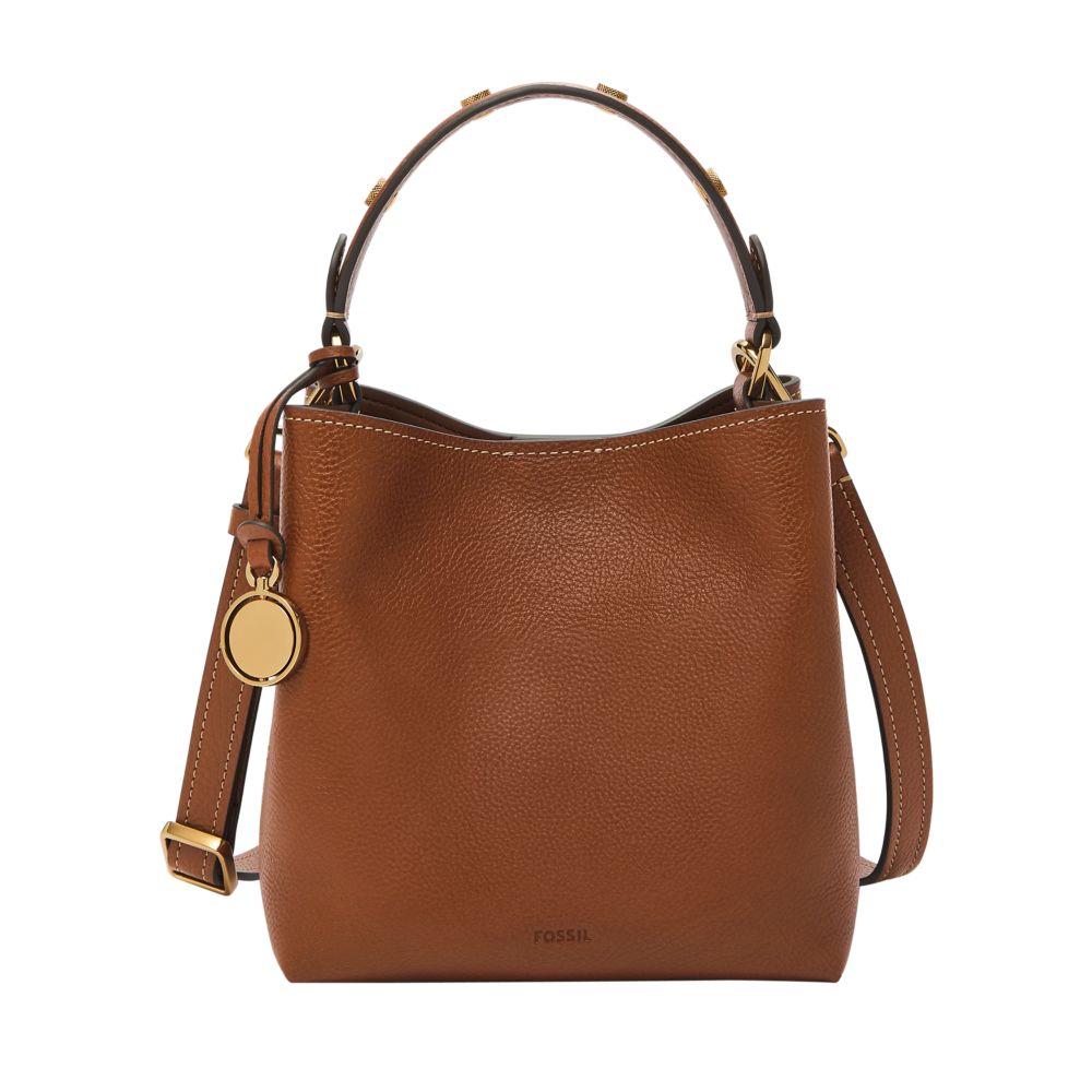 Fossil Women's Jessie LiteHide™ Leather Small Bucket Crossbody -  ZB11002200