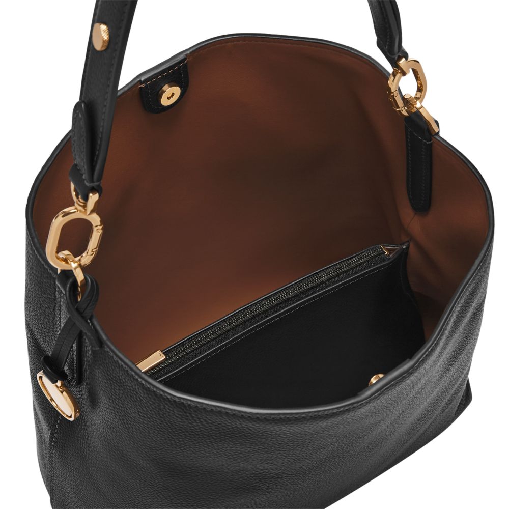 Fossil Women's Jessie LiteHide™ Leather Bucket Shoulder Bag -  ZB11003001