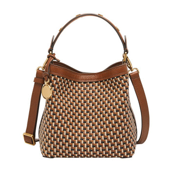 Fossil Women's Jessie Polyurethane Small Bucket Crossbody -  ZB11005249