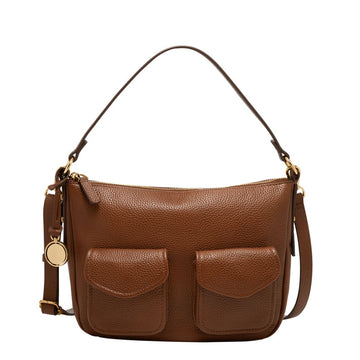 Fossil Women's Jolie Leather Cargo Crossbody Bag -  ZB11160200