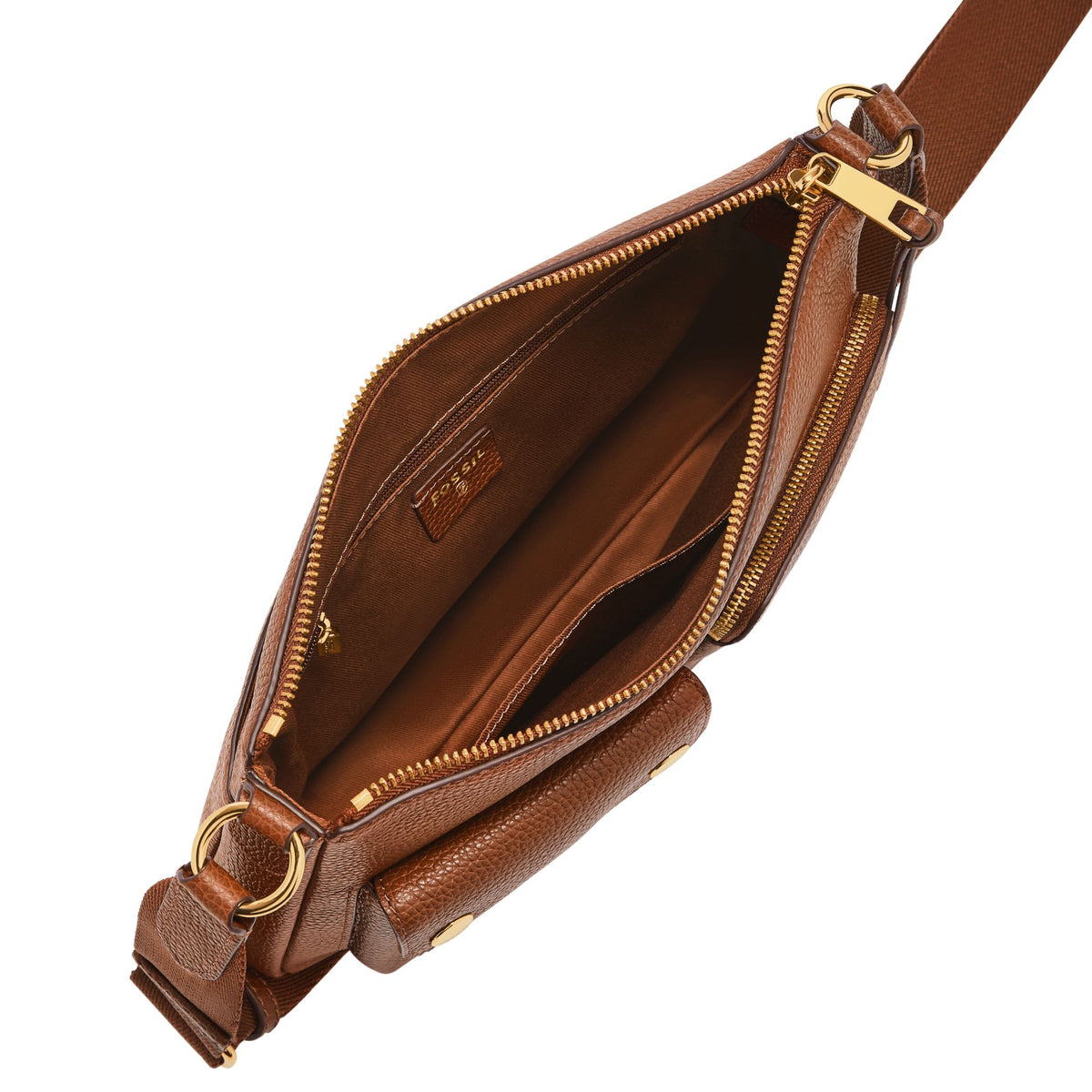 Fossil Women's Maysen Leather Crossbody Bag -  ZB11209200 (1)