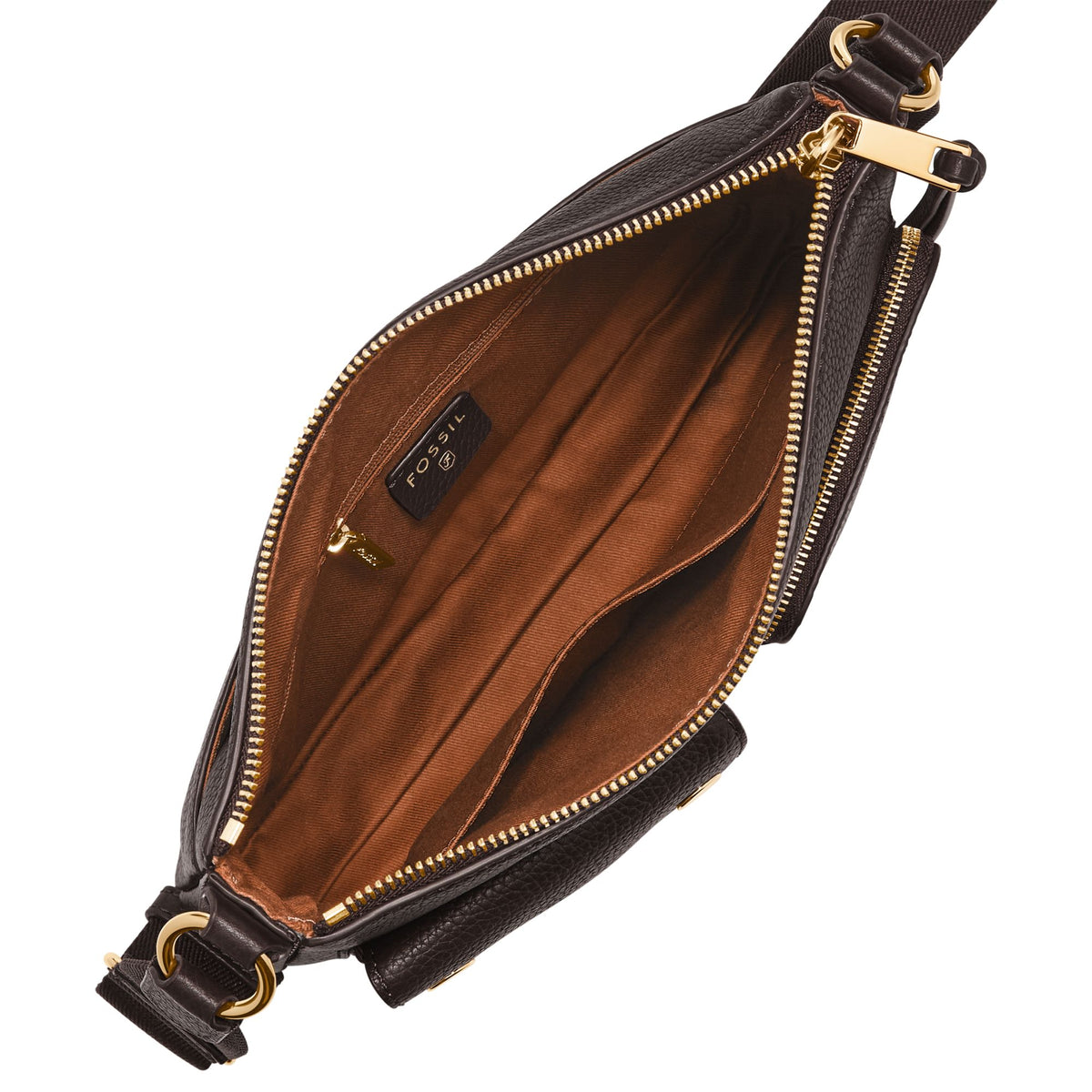 Fossil Women's Maysen Leather Crossbody Bag -  ZB11209203 (1)