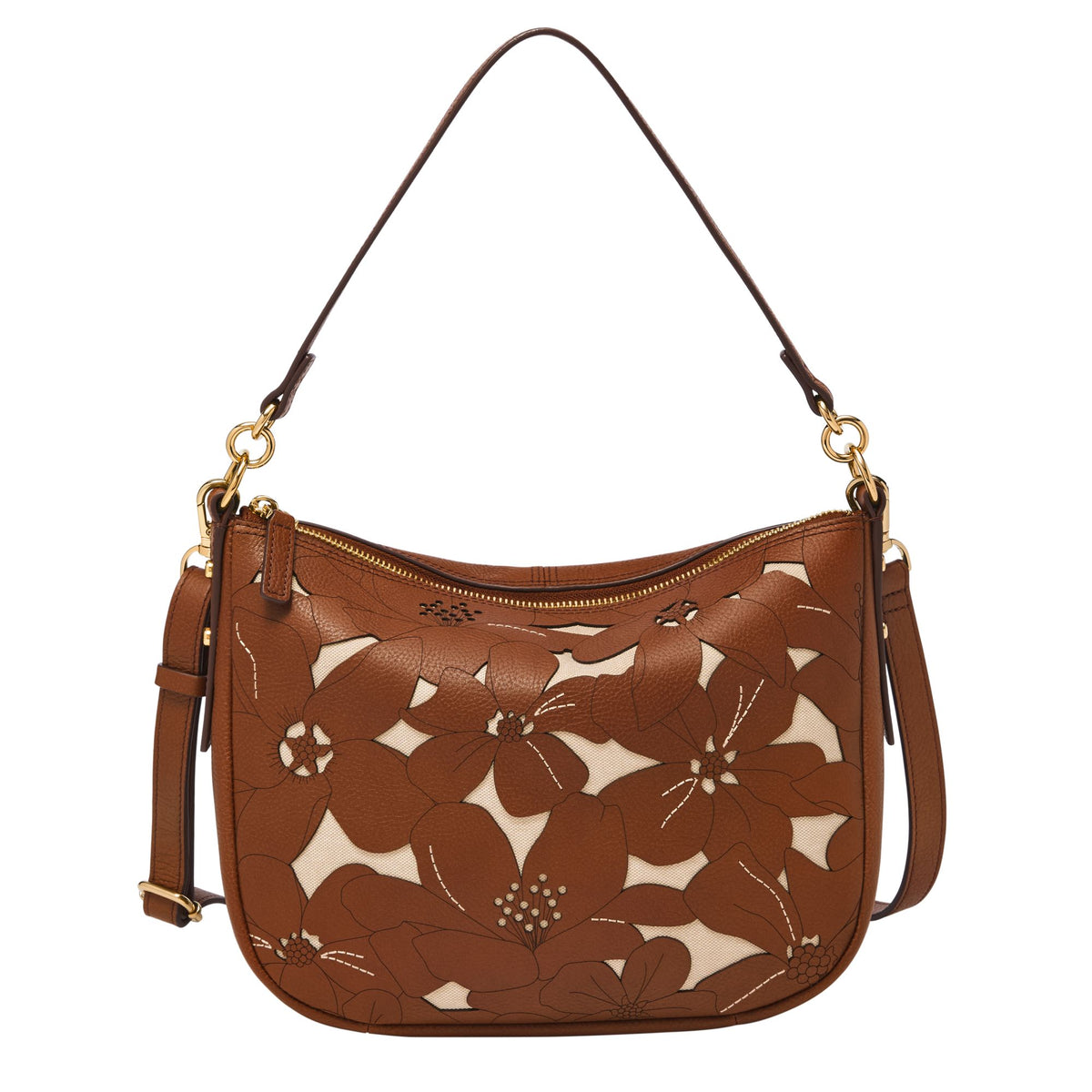 Fossil Women's Jolie Leather Crossbody Bag  -  ZB11217124