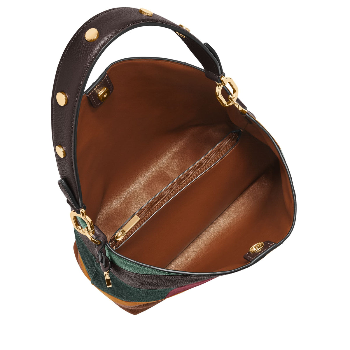 Fossil Women's Jessie Leather Bucket Shoulder Bag -  ZB11255186 (1)