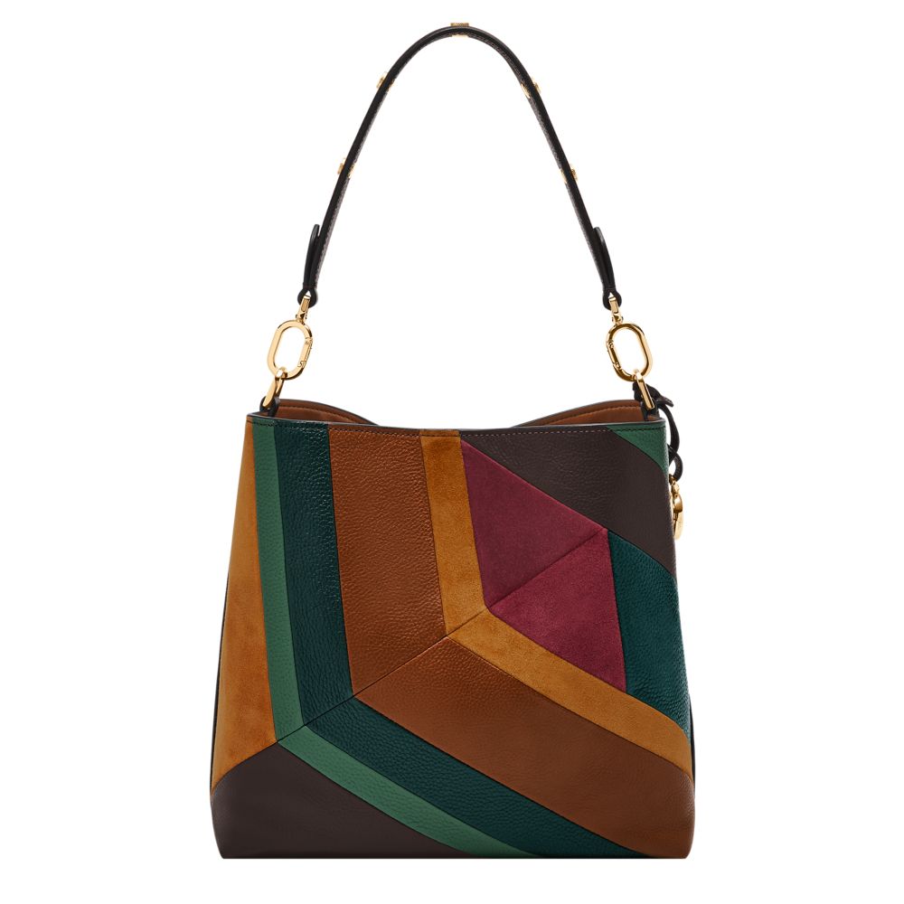 Fossil Women's Jessie Leather Bucket Shoulder Bag -  ZB11255186 (4)