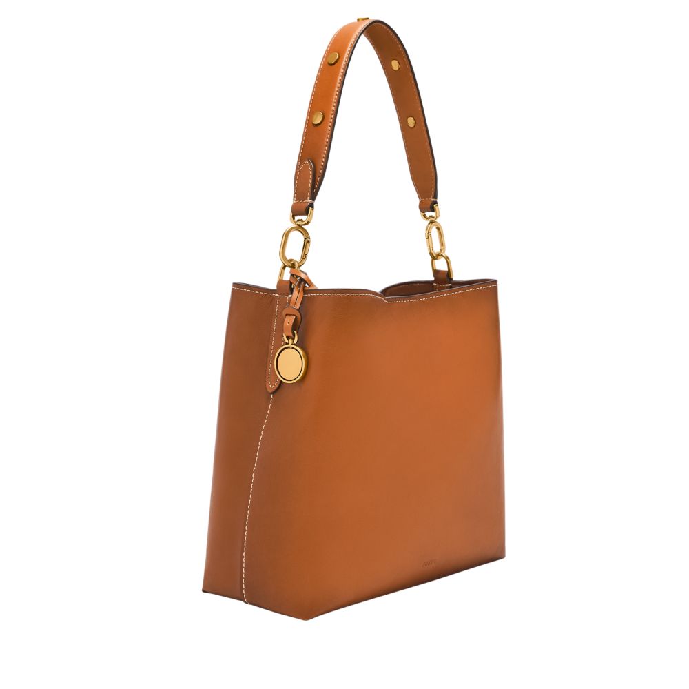 Fossil Women's Jessie Leather Bucket Shoulder Bag -  ZB11256805 (3)